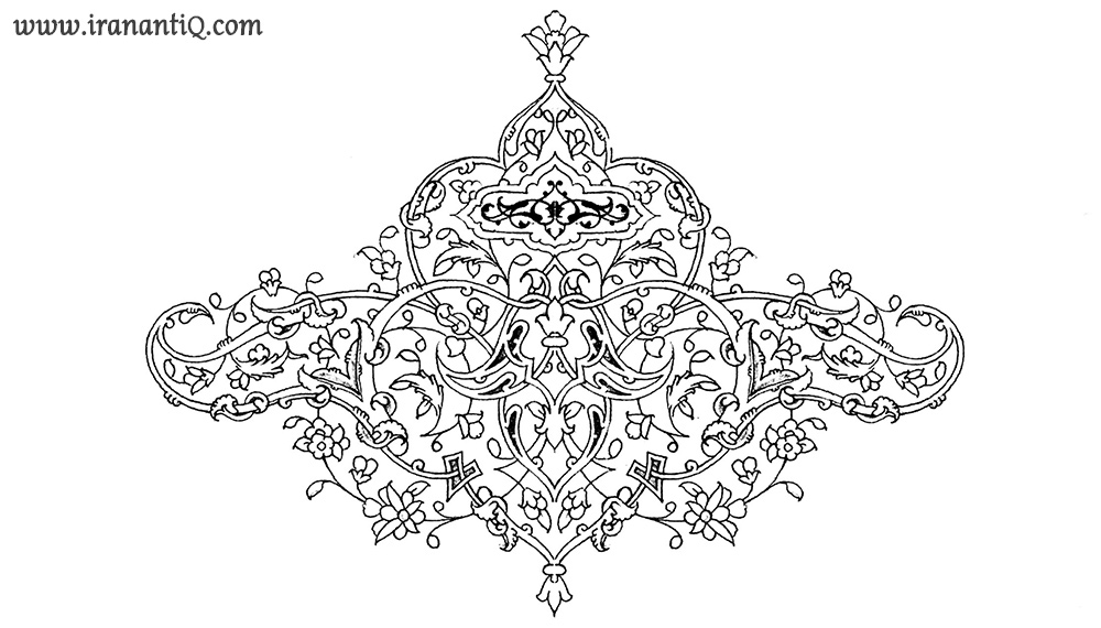 persian islamic design ؛ نقش اسلیمی