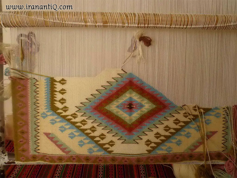 گلیم بافی - persian kilim Weaving
