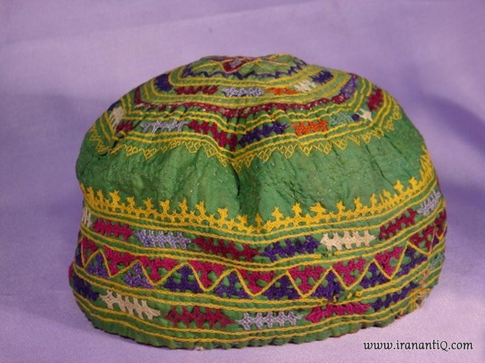 کلاه سنتی ممقان دوزی شده