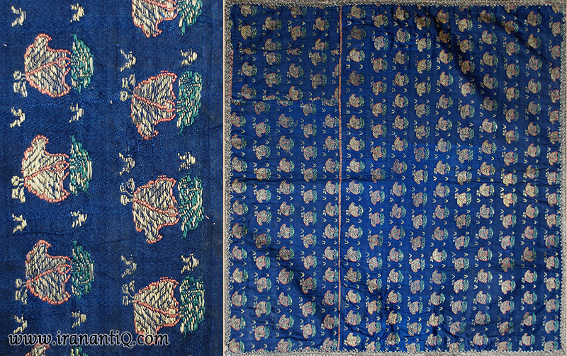 Persian Silk Textile / Termeh - Safavid empire iranantiq.com