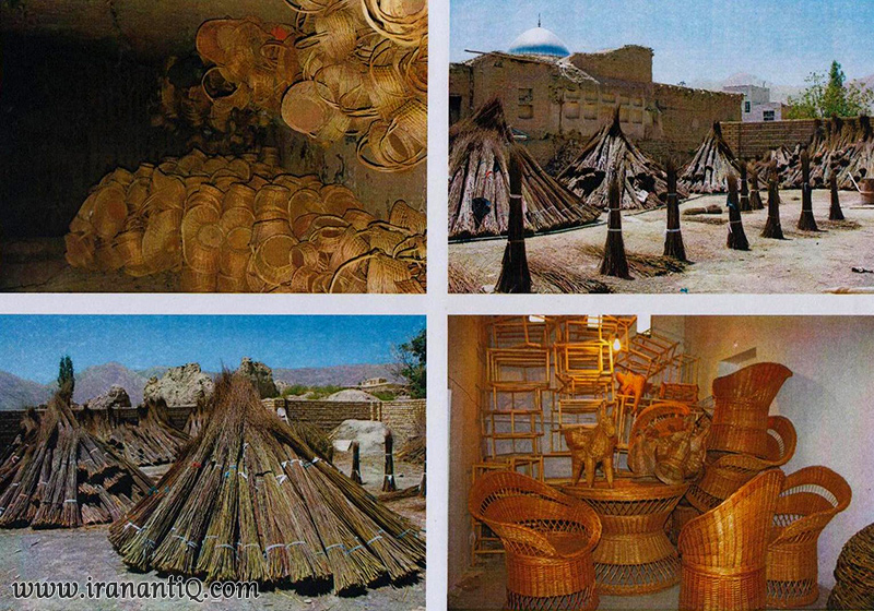 مرواربافی ، سبد بافی ، کارگاه مروار بافی Marvar weaving in iran