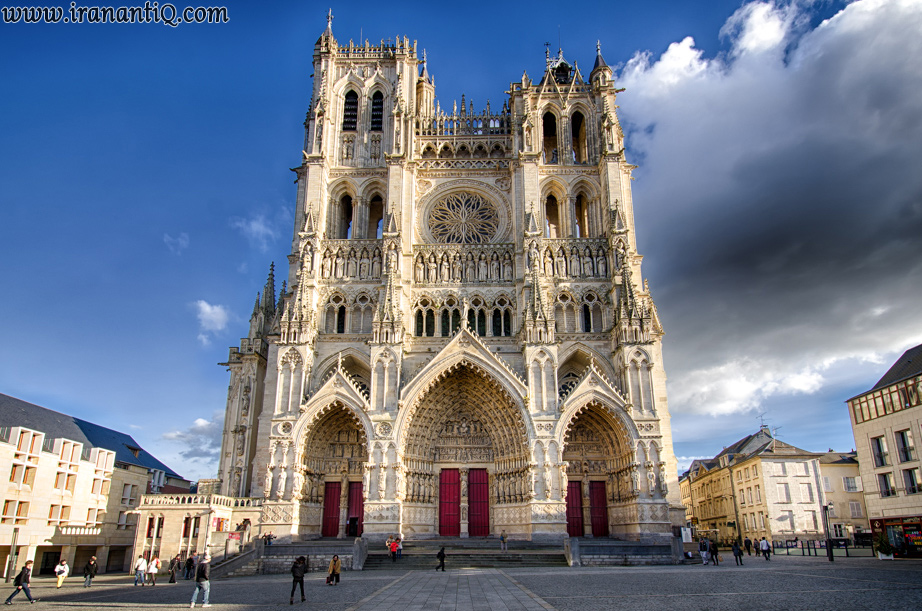 کلیسای جامع آمین در فرانسه ، معماری به سبک گوتیک