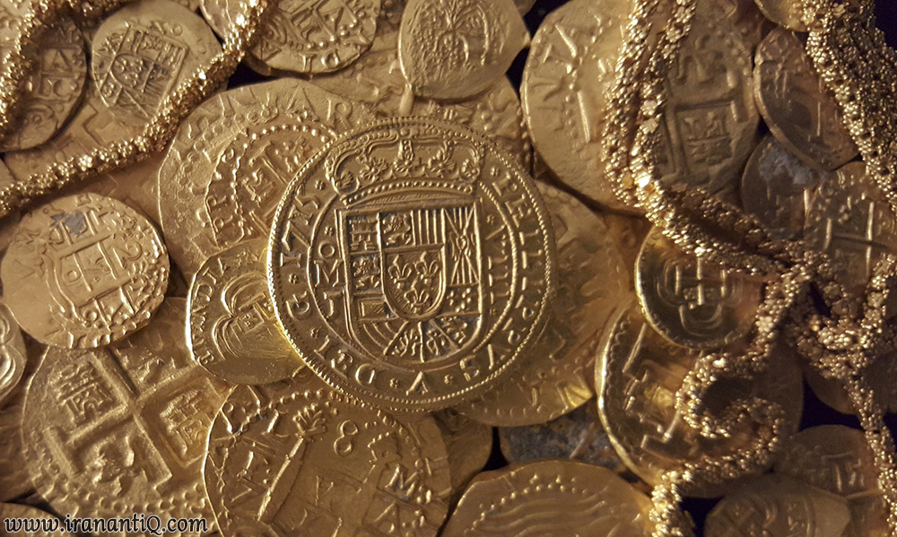 گنج سن خوزه گالئون ، San Jose Galleon ، بر روی سکه ها نام فیلیپ پنجم حک شده است