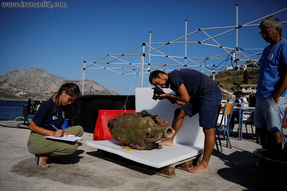 کشف آثار باستانی در دریای مدیترانه