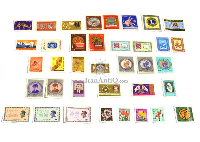 این سری شامل تمبرهای سال 1346 به صورت تک با تعداد 37 عدد تمبر می باشد.