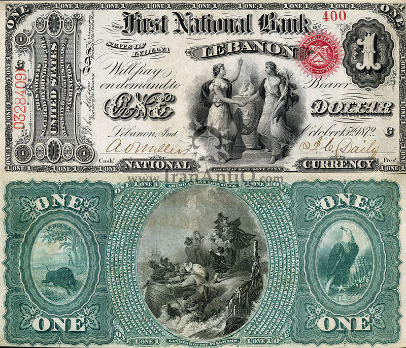 1 دلار سری ملی