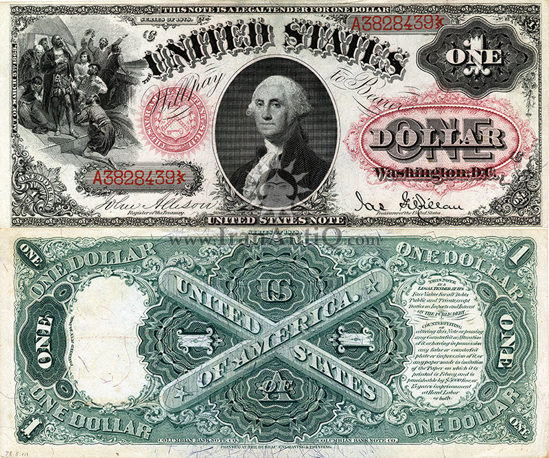 1 دلار  رایج ایالات متحده