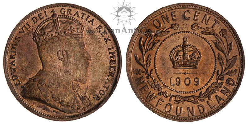 1 سنت نیوفاندلند - ادوارد هفتم