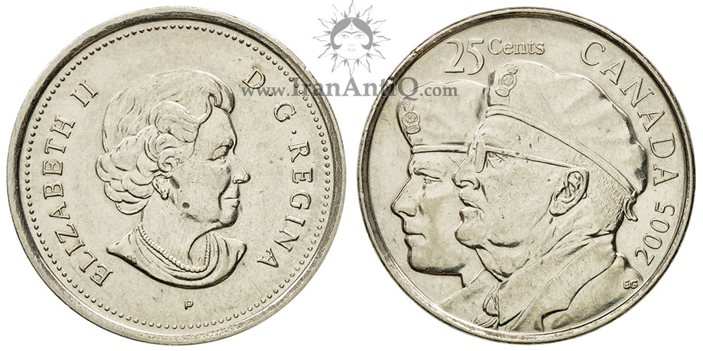 25 سنت کهنه سرباز - الیزابت دوم