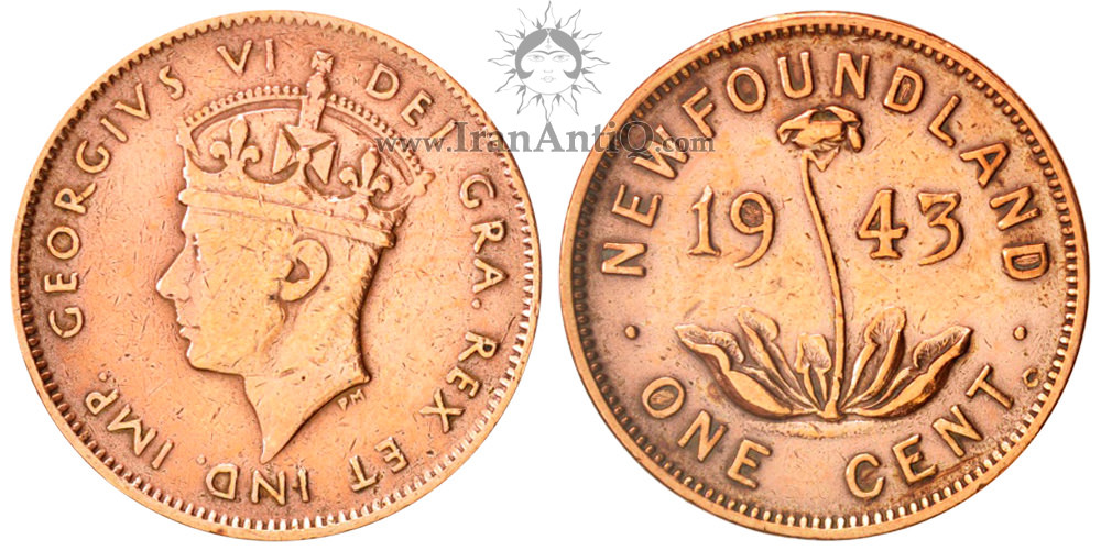 1 سنت نیوفاندلند - جرج ششم