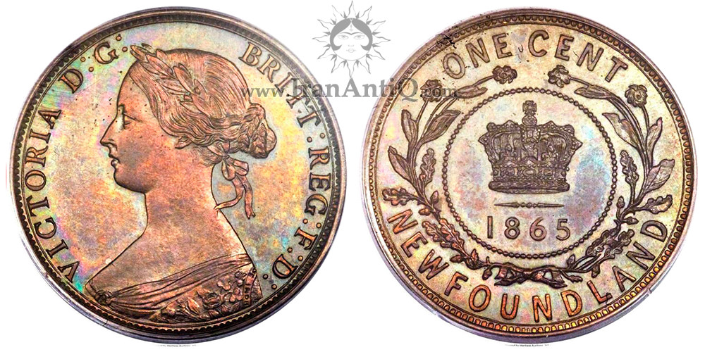 1 سنت نیو فاندلند - ویکتوریا