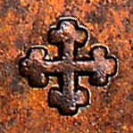 نشان صلیب در سال های 70-1860 در ضرابخانه استراسبورگ