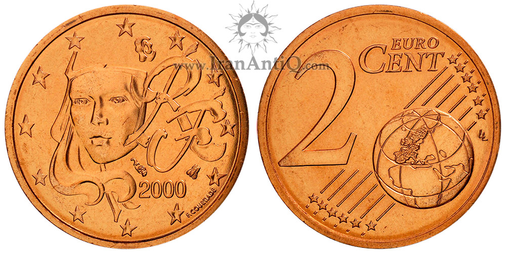 سکه 2 یورو سنت جمهوری کنونی