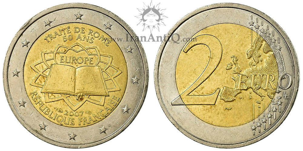سکه 2 یورو جمهوری کنونی - توافقنامه رم