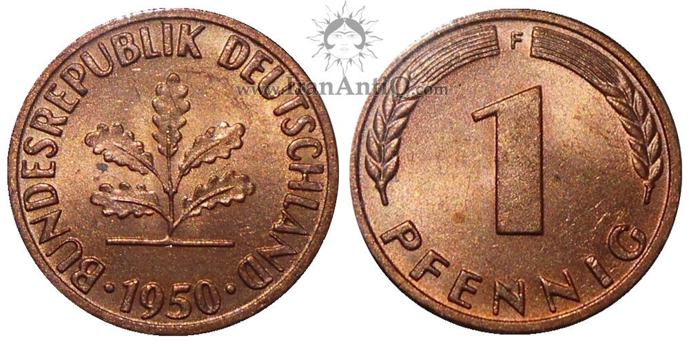 سکه 1 فینیگ جمهوری فدرال - جمهوری فدرال
