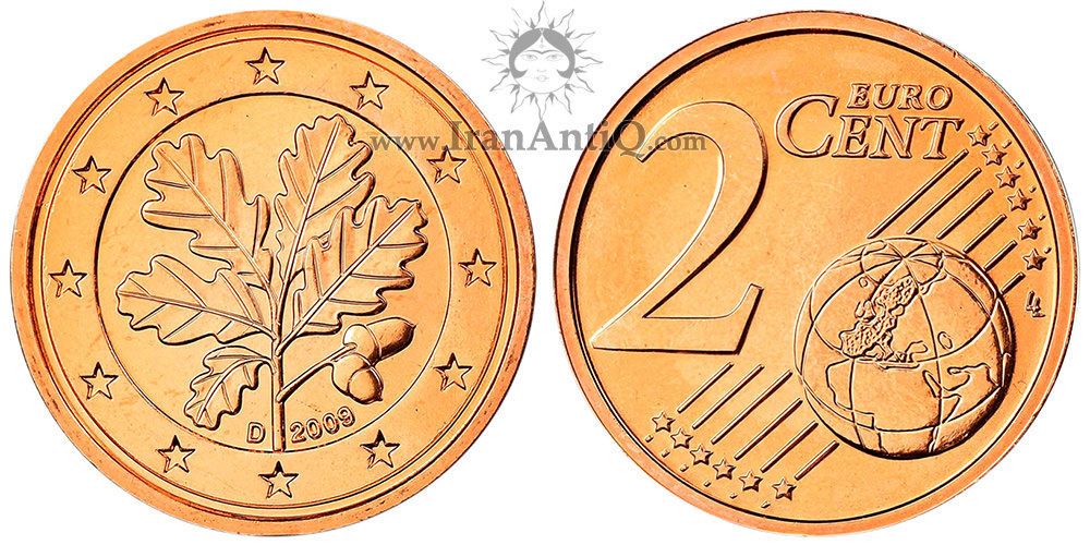 سکه 2 یورو سنت جمهوری فدرال