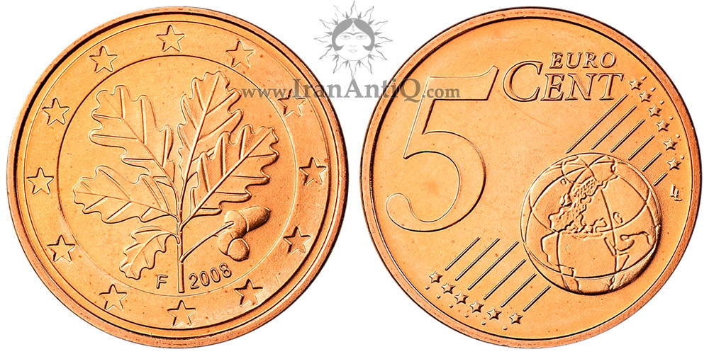 سکه 5 یورو سنت جمهوری فدرال