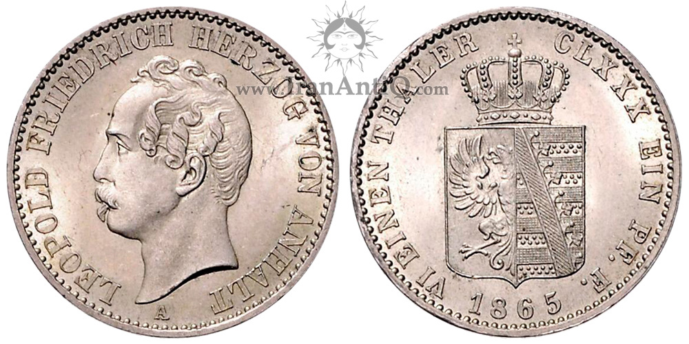 سکه 1/6 تالر لئوپولد فردریش