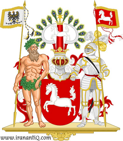 نشان سلطنتی هانوفر 1946-1868