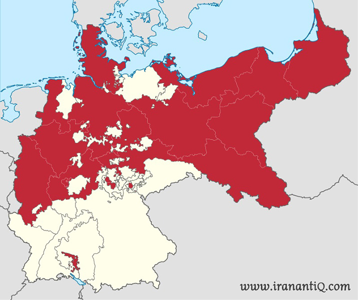 قلمرو پروس در امپراتوری آلمان
