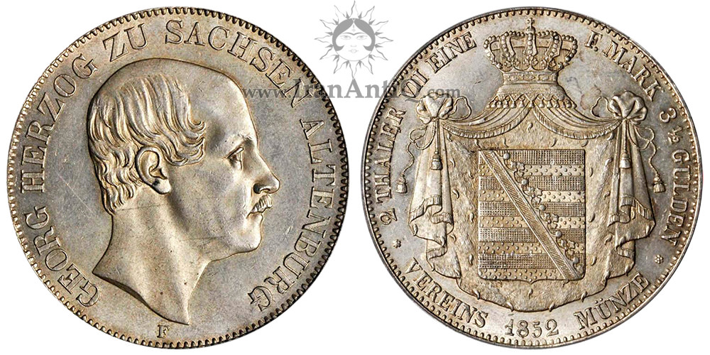 سکه 2 تالر (3-1/2 گلدن) گئورگ