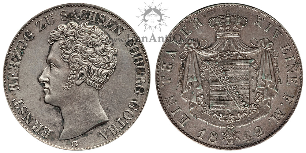 سکه 1 تالر ارنست آنتون - نشان ملی