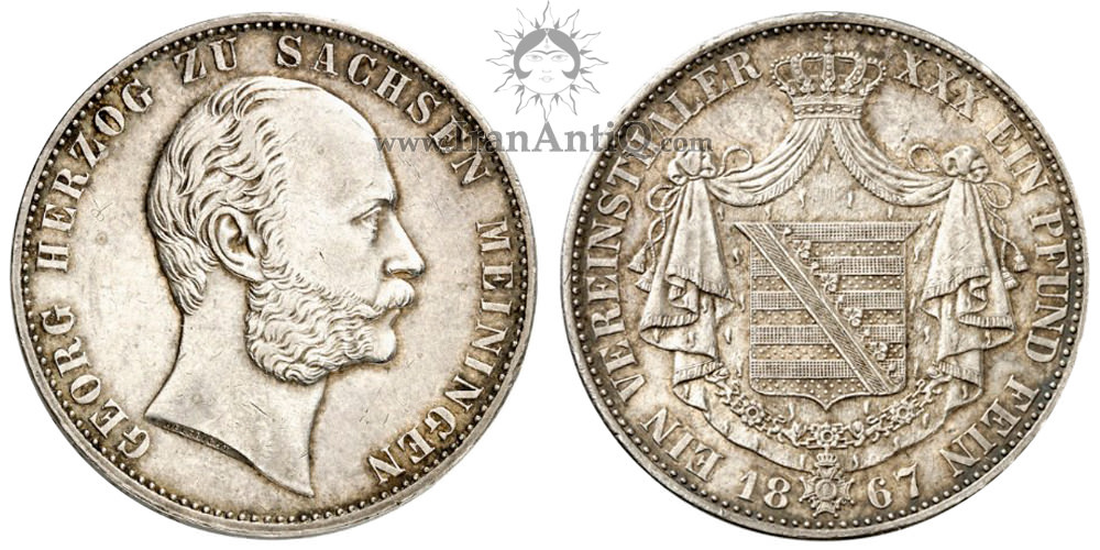 سکه 1 فرینزتالر گئورگ دوم