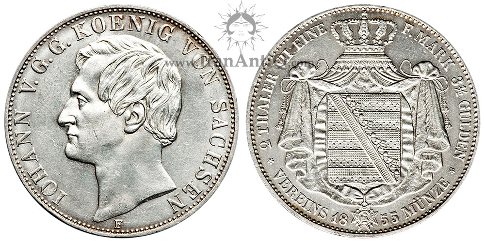 سکه 2 تالر (3-1/2 گلدن) یوهان - نشان ملی