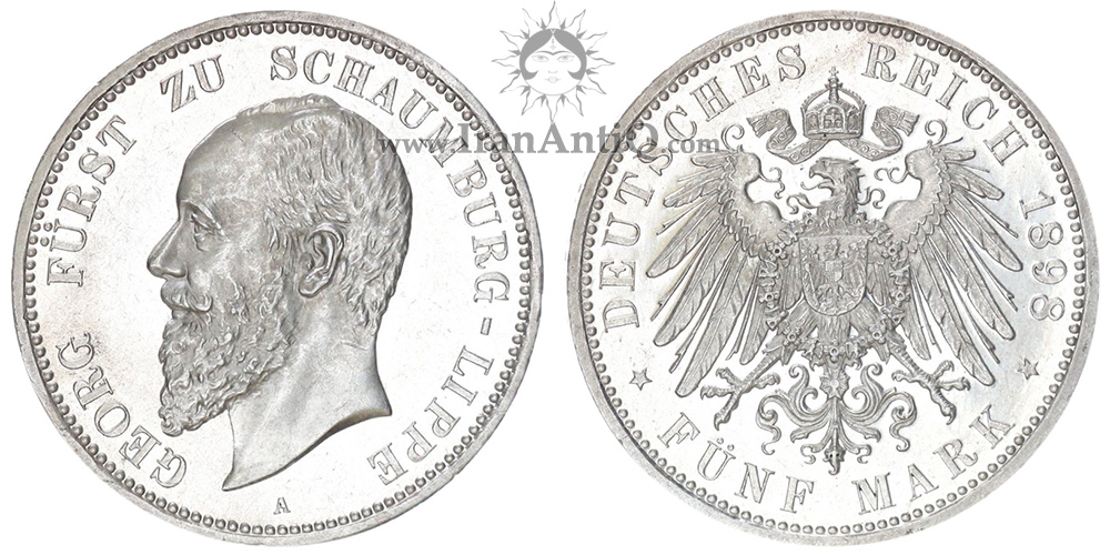 سکه 5 مارک آلبرشت گئورگ