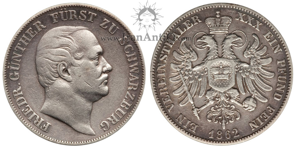 سکه 1 فرینز تالر فردریش گونتر - تیپ یک