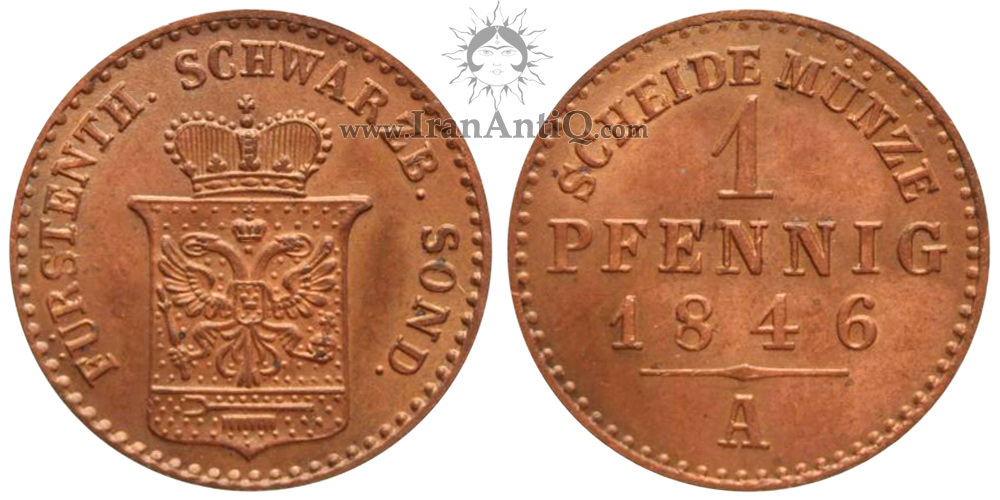 سکه 1 فینیگ گونتر فردریش کارل دوم