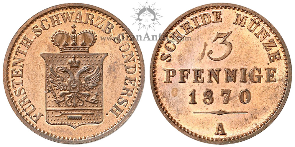 سکه 3 فینیگ گونتر فردریش کارل دوم