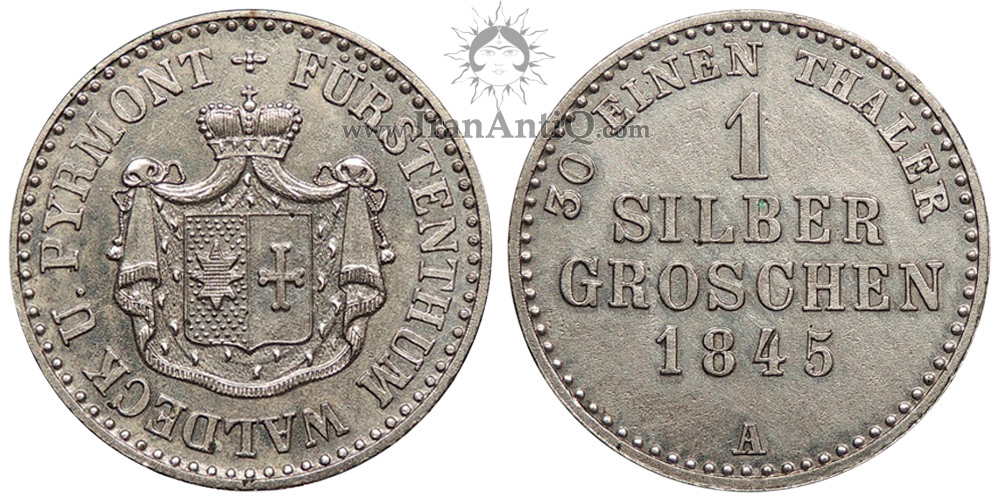 سکه 1 سیلورگروشن گئورگ فردریش هاینریش - تیپ دو
