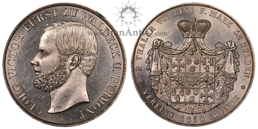 سکه 2 تالر (3-1/2 گلدن) گئورگ ویکتور