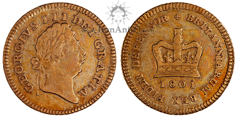 1/3 گوینا جرج سوم - تاج - تیپ یک