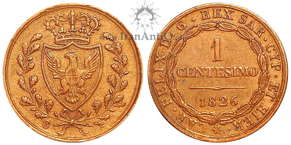 سکه 1 سنتسیمو کارلو فلیچه