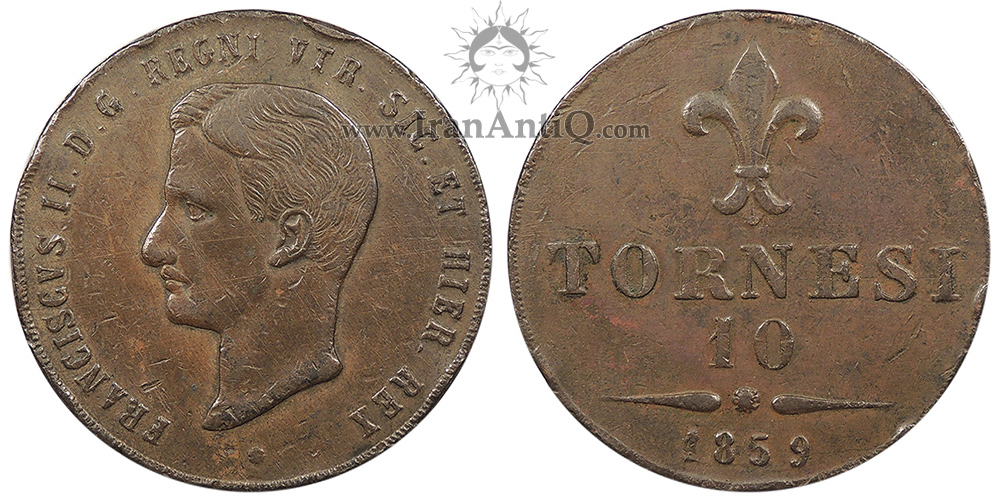 سکه 10 تورنسی فرانچسکو دوم