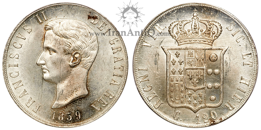 سکه 120 گرانا فرانچسکو دوم