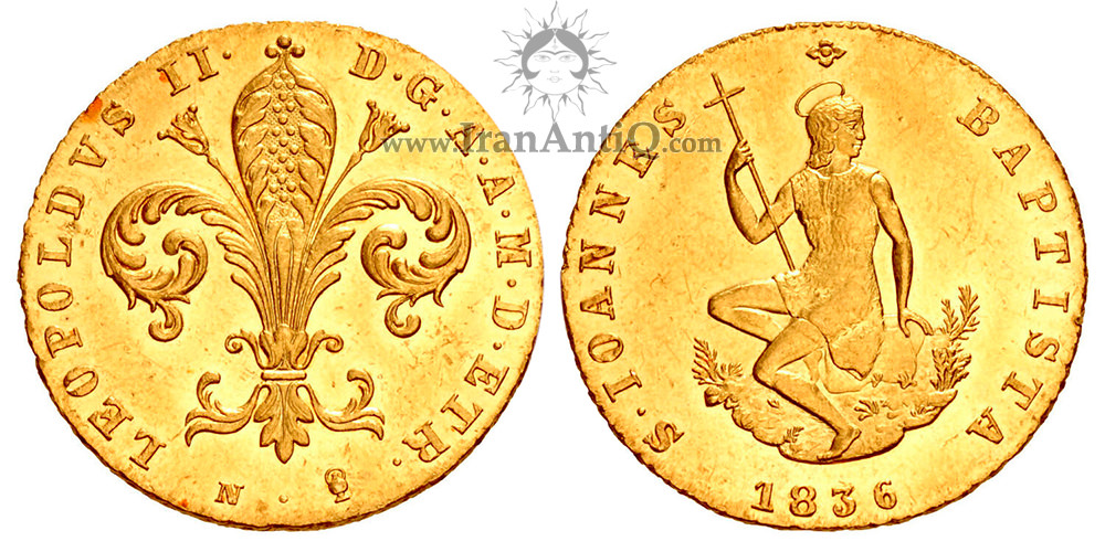 سکه 1 روسپونه لئوپولد دوم