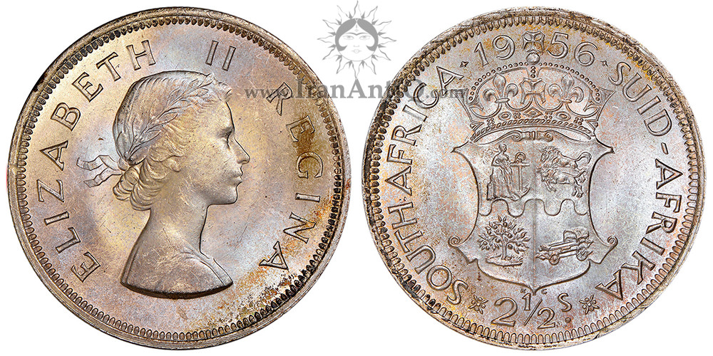 سکه 2½ شیلینگ الیزابت دوم