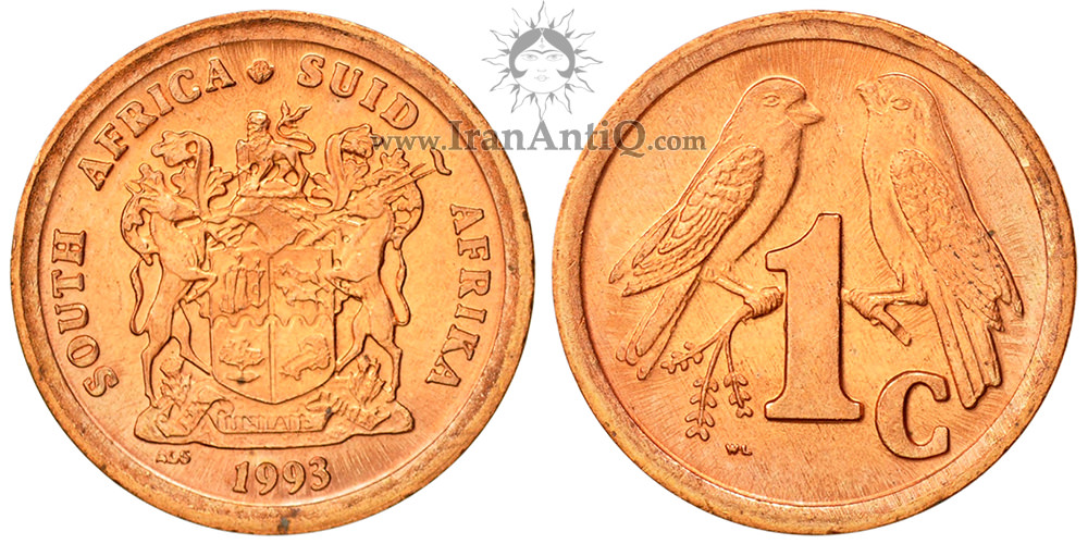 سکه 1 سنت جمهوری - گنجشک منطقه کیپ-تیپ یک