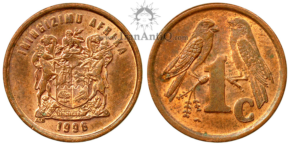 سکه 1 سنت جمهوری - گنجشک منطقه کیپ-تیپ دو