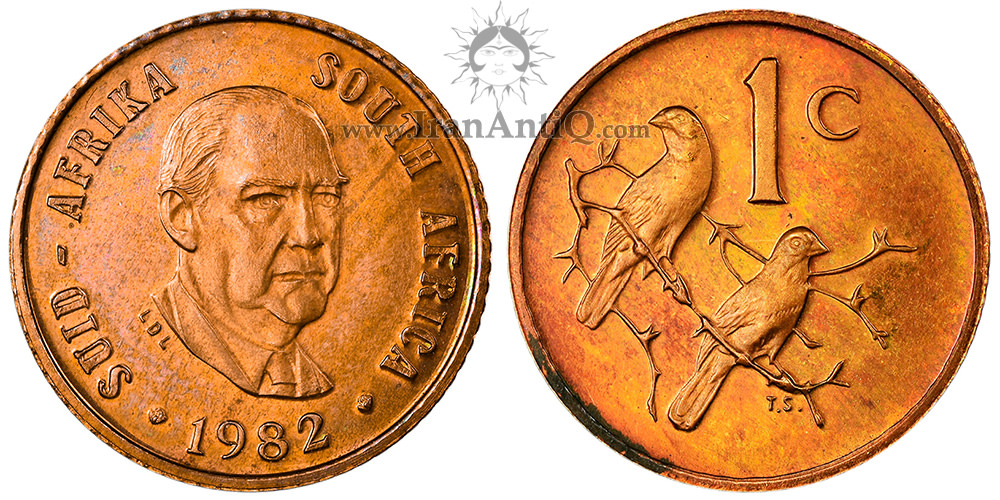 سکه 1 سنت جمهوری - بالتازار یوهانس ورستر