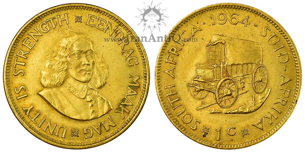 سکه 1 سنت جمهوری - واگن