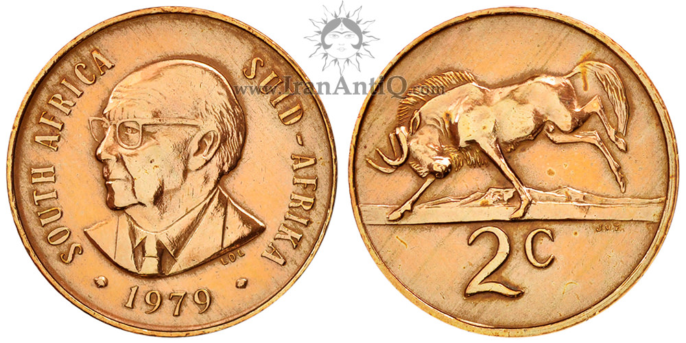 سکه 2 سنت جمهوری - نیکلاس یوهانس دیدریچز