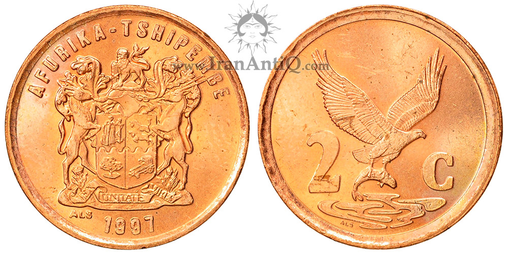 سکه 2 سنت جمهوری - عقاب-تیپ دو