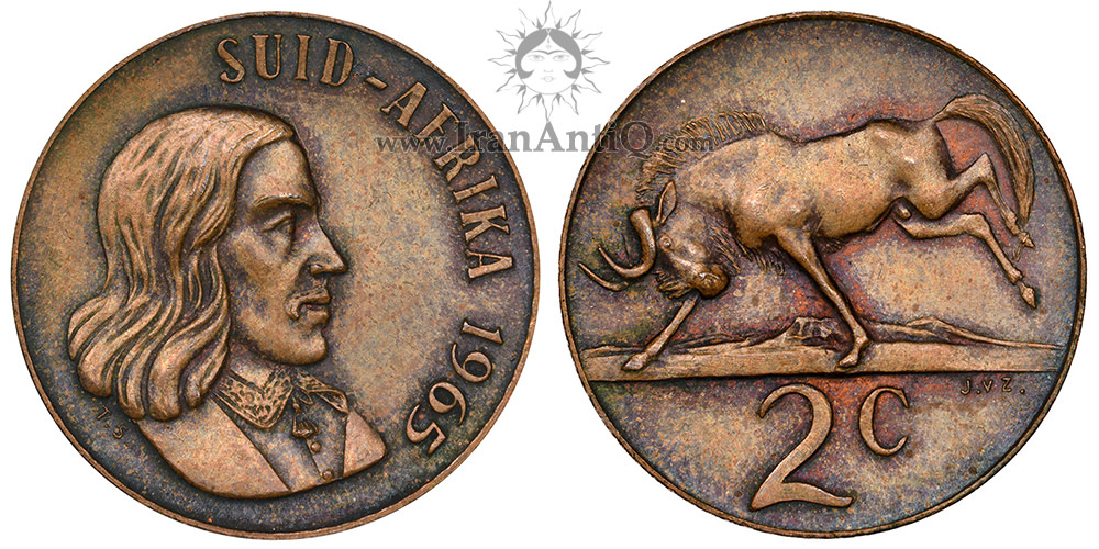 سکه 2 سنت جمهوری - یان وان ریبک