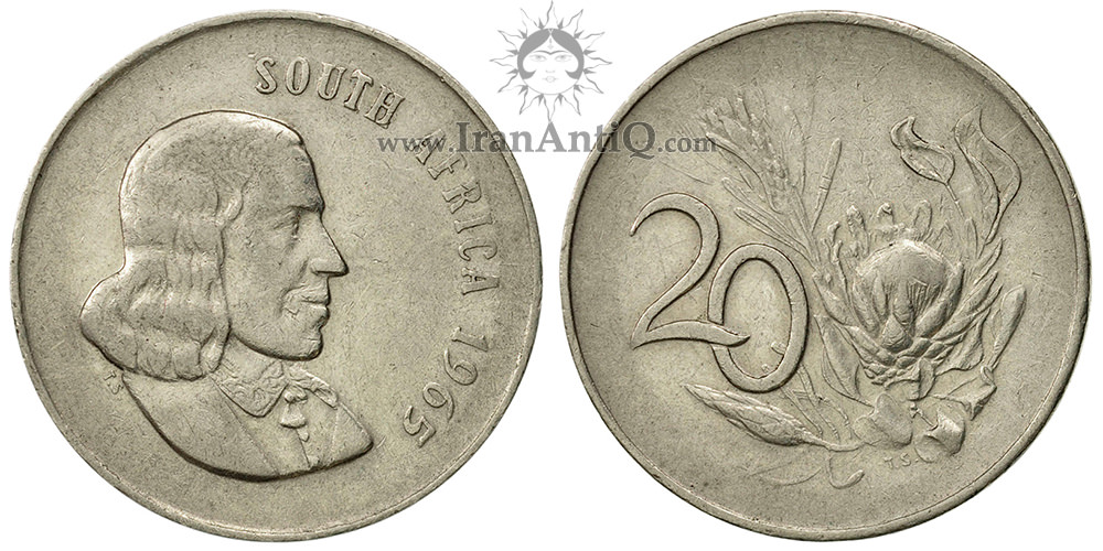 سکه 20 سنت جمهوری - یان وان ریبک