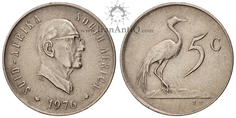 سکه 5 سنت جمهوری - ژاکوبوس یوهانس فوشه