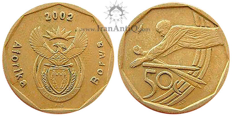 سکه 50 سنت جمهوری - بازیکن کریکت